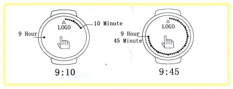LED Watch Touch Screen Manual