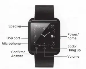 pandaoo watch instructions u8 smartwatch manual