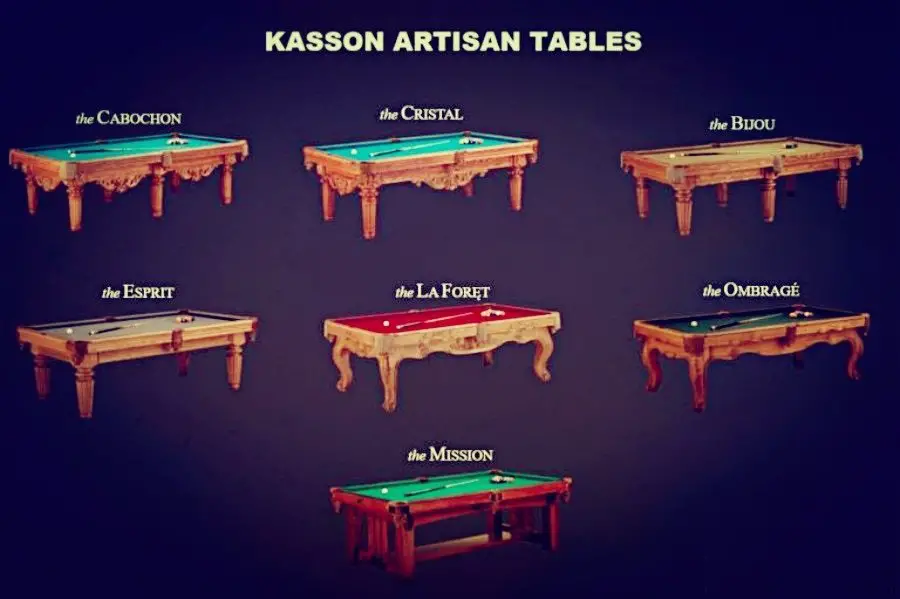 ARTISAN KASSON POOL TAble