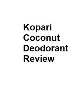 Kopari Coconut Deodorant Review