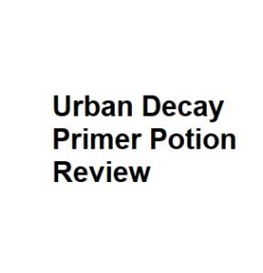 Urban Decay Primer Potion Review