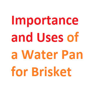 Water Pan for Brisket