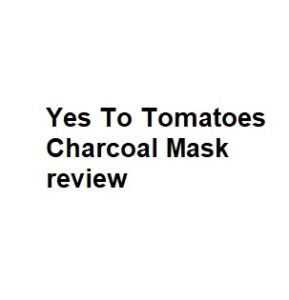 Yes To Tomatoes Charcoal Mask review