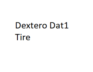 Dextero Dat1 Tire