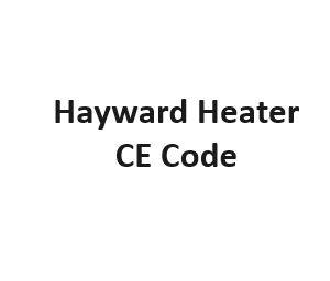 Hayward Heater CE Code