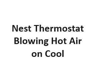 Nest Thermostat Blowing Hot Air on Cool