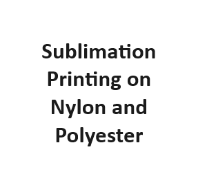 Sublimation Printing on Nylon and Polyester